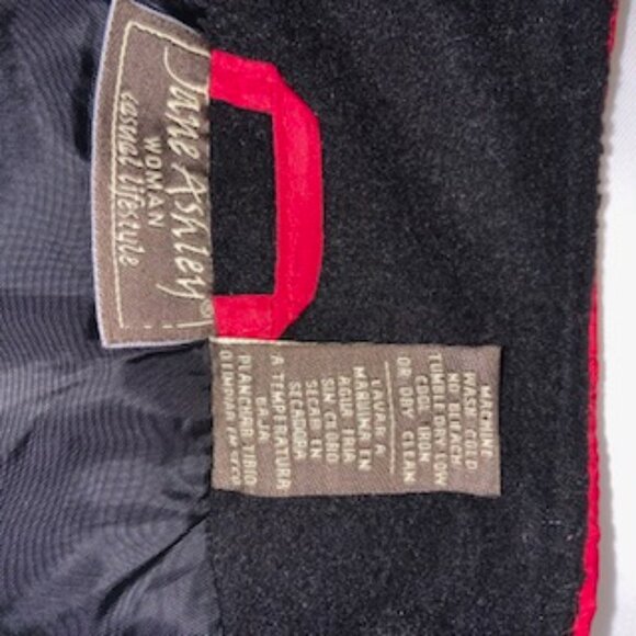 Jane Ashley Red Puffer Vest Size 3XL Sleeveless Zip Up Pockets Warm Oversize Y2k - Picture 5 of 11